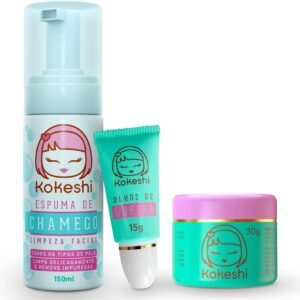 Kit Hidratação e Limpeza Facial Kokeshi